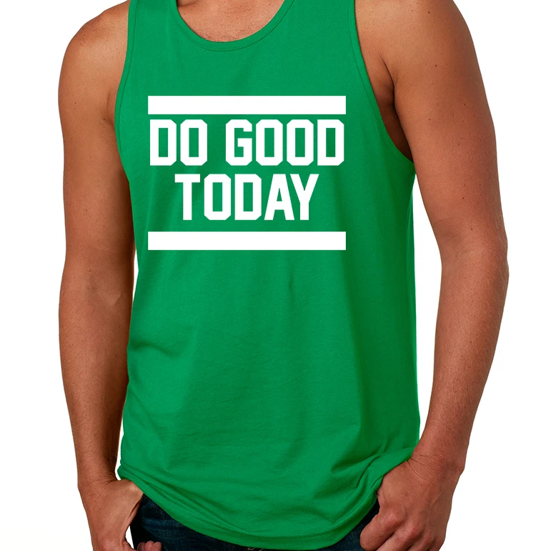 Men's Tank Top Do Good Today Motivation Top (2)