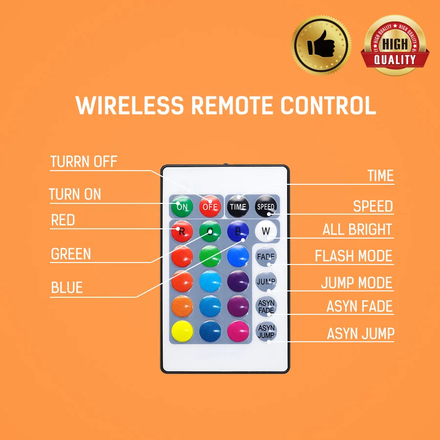Наружные декоративные гирлянды AC100 240V/DC5V RGB пульт дистанционного управления 30 PACK/6