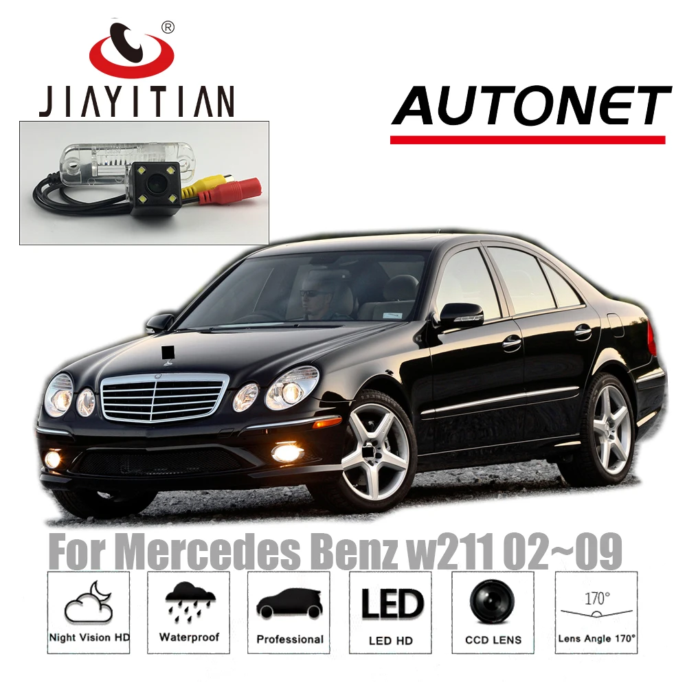 Камера заднего вида JiaYiTian для mercedes benz w211 2002 2004 2006 2008 2009 CCDNight Vision камера номерного