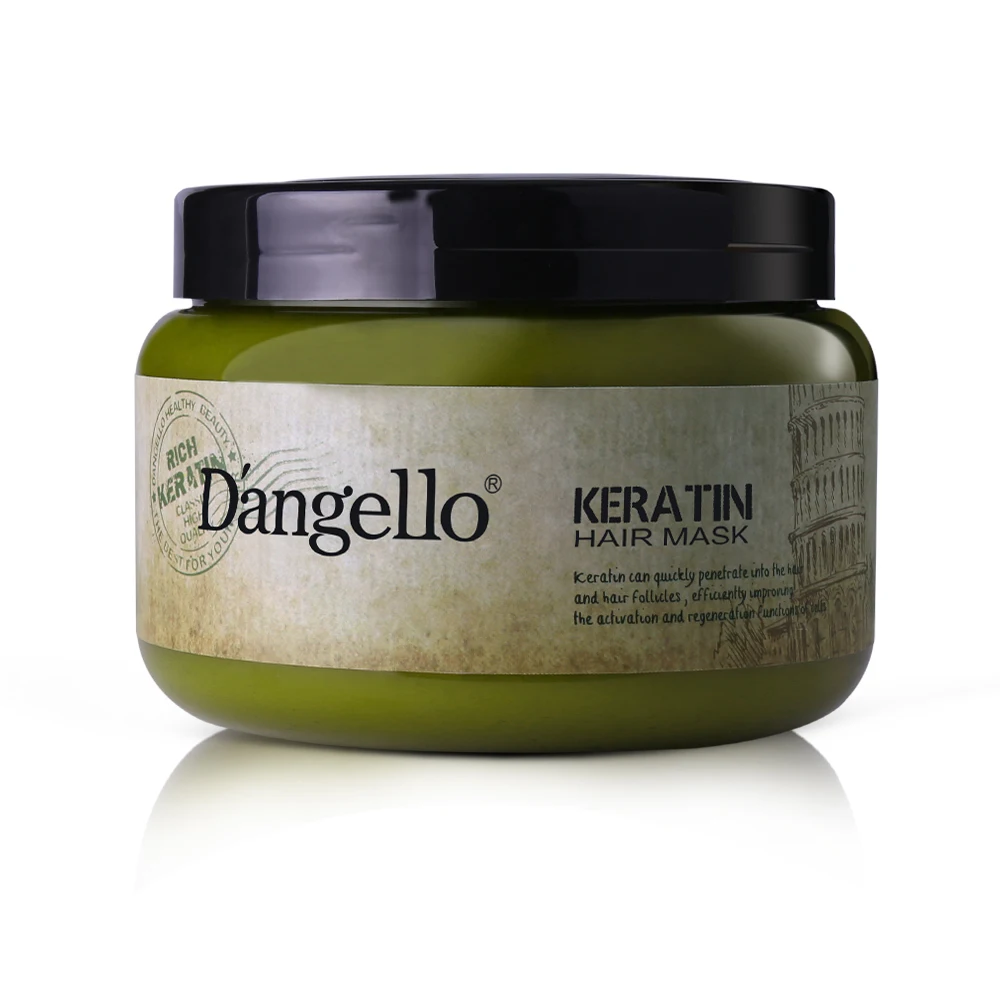 Keratin Hair Mask Dangello Conditioner Moroccan Argan Oil Hair Hair Care Treatment Strength Moisturize Hair Repair Damaged Soft