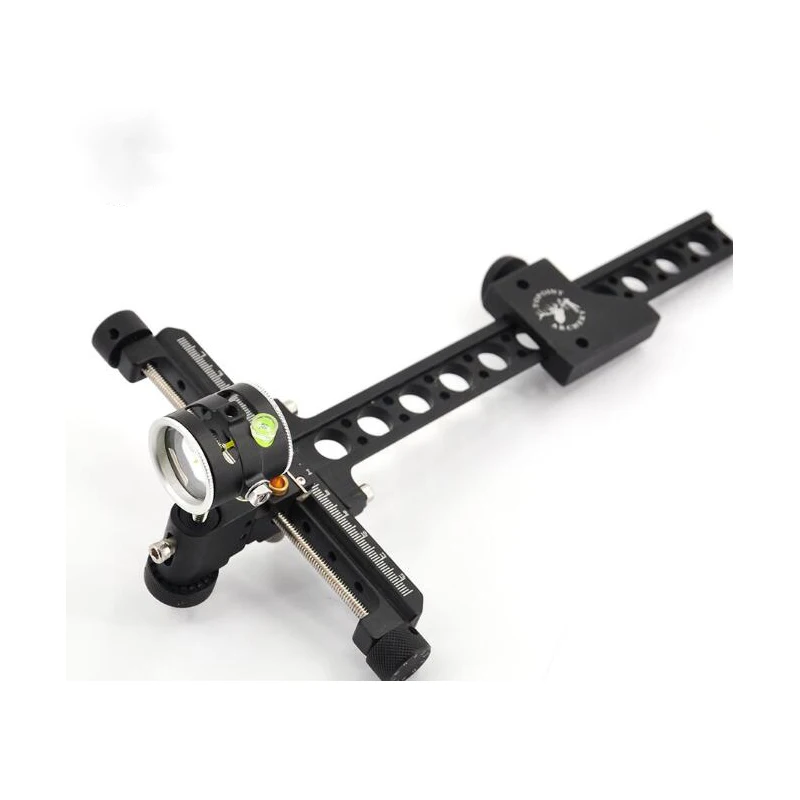 Compound Bow Long Pole Aiming TP8510 Fine Adjustment Long Rod Magnifying Glass Sight For Hunting Competitive Game Compound Bow Long Pole Aiming TP8510 Fine Adjustment Long Rod Magnifying Glass Sight For Hunting Competitive Game