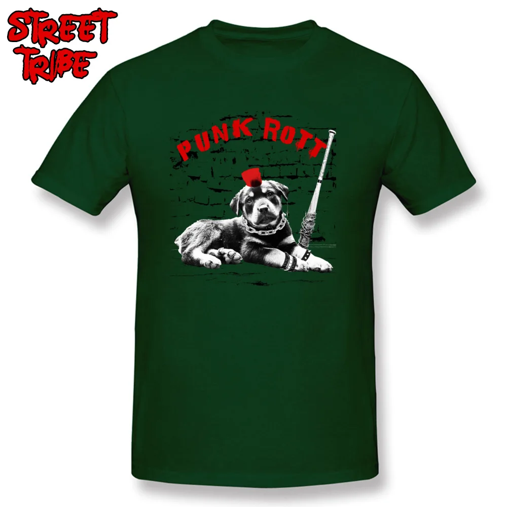 Punk_Rott LGHT0818YY O-Neck Tshirts Summer/Autumn Tops T Shirt Short Sleeve New Coming Pure Cotton Unique Tshirts cosie Men Punk_Rott LGHT0818YY dark