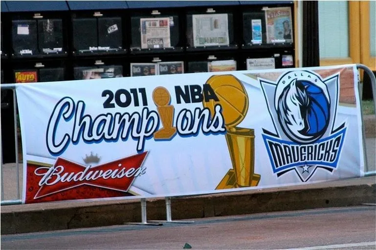 Official Dallas Mavericks Banners, Flags