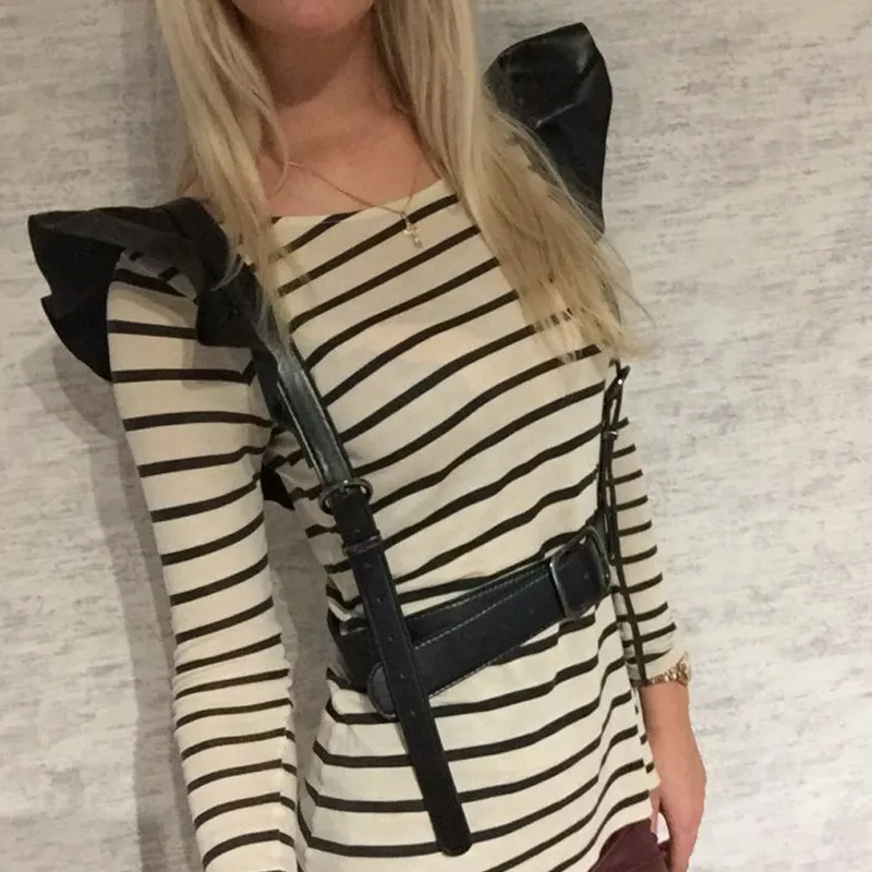ファッションハンドメイド革ハーネスパンクゴシック体ベルトボンデージケージショルダー Wraped ウエストセクシーな革女性ベルト Fashion Women Belt Women Beltwomen Belts Fashion Aliexpress