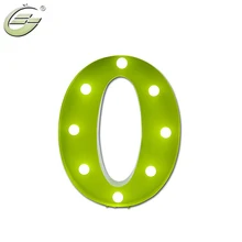 Креативное искусство "O" буквы лампы, алфавит огни освещение для домашний декоративный свет светильник