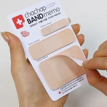 

2019 New Office School Supplies Sticky Note Stickers Band-aid Shape Memo Pad Stationery Children Kid Student Note