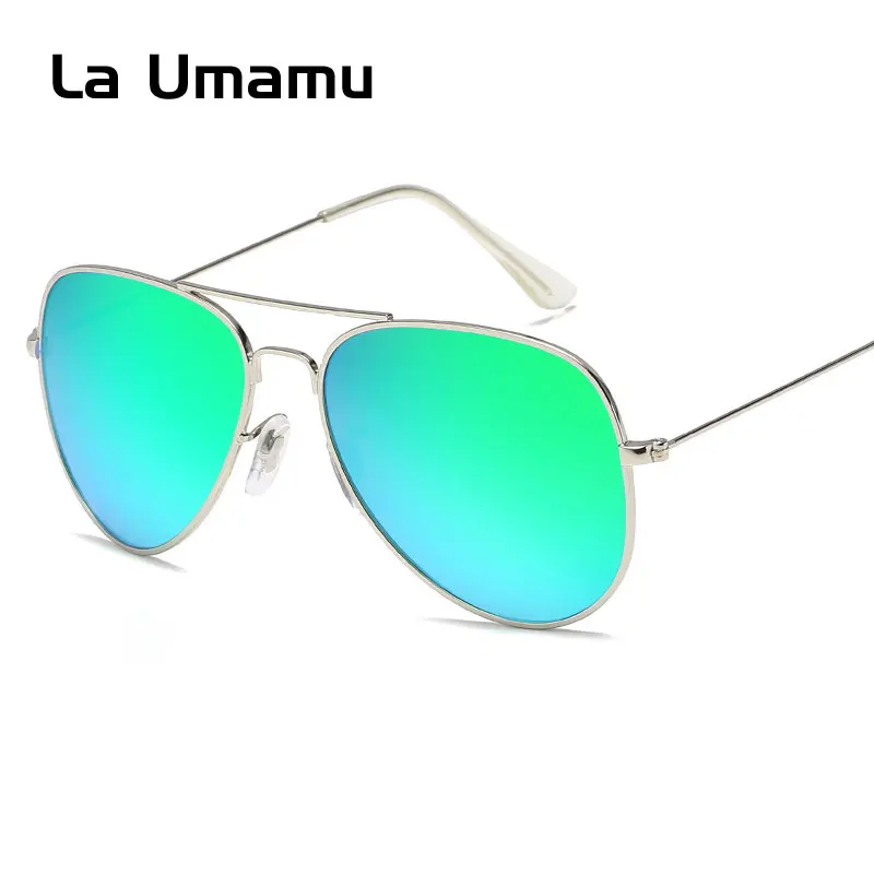 

2018 Hot Classic Polarized Aviation Sunglasses Men Brand Driving Metal Sunglasses Women Vintage Green Mirror Rays Glasses LA3026
