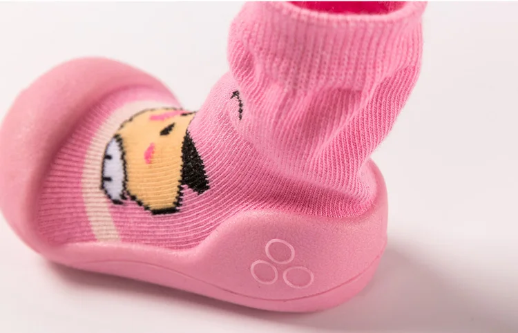 Нескользящие Детские носки для раннего образования детские высокие носки унисекс обувь для маленьких девочек обувь для мальчиков детские тапочки детская обувь с резиновой подошвой