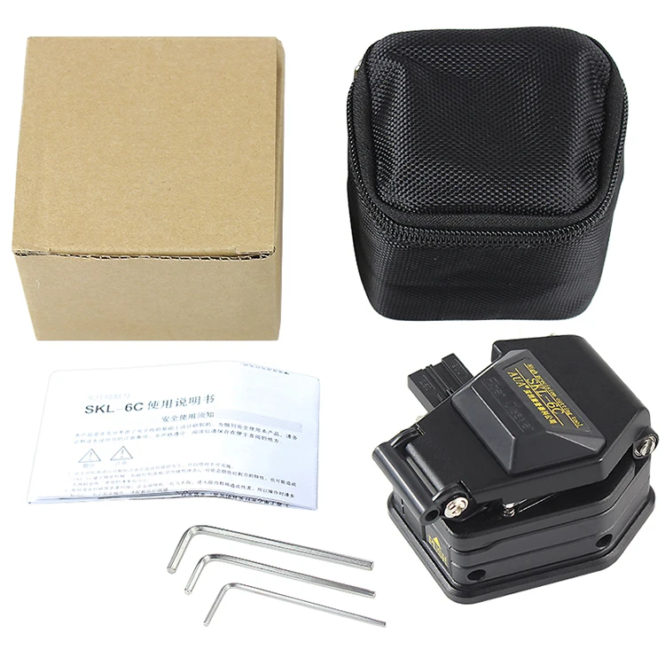 

Fiber Cleaver FTTT Fiber Optic Tools Knife Cutter 16 Surface Blade