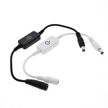 

itouch Led dimmer DC12-24V 4A dimmer controller with DC brightness adjust on/off switch for single color led strip