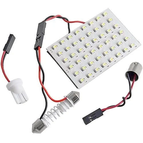 Panel 48 LED + adapdateur bulb T10 / 32MM shuttle | Лампы и освещение