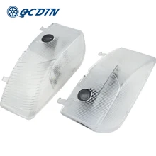 QCDIN Pair for MAZDA LED Car Door Welcome Light Logo Projector Light for MAZDA6 RX8 ATENZA CX-9 RUIYI MAZDA8 MPV