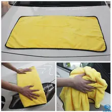 Супер автомобильный абсорбент стирка полотенце из микрофибры для автомобиля Очищающая высушивающая ткань Hemming H
