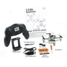 Mini Quadcopters RC Helicopter Wifi Camera Drone Light Remote Control Drones With High Hold Mode Use Controller or Mobile Phone!