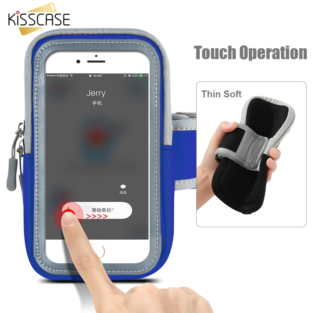 Kisscase Universal Sport Mobile Phone Arm Band For Iphone kisscase universal sport mobile phone arm band for iphone