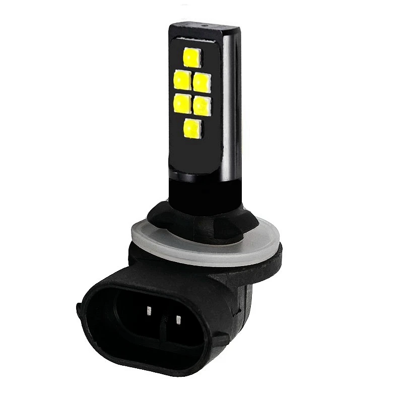 2 шт. H8 H11 HB4 9006 H9 H1 H3 H7 881 Противотуманные фары Cree Chip Светодиодный 1200LM Автомобильная