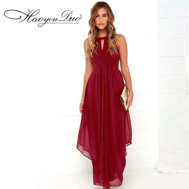 Wine Dress