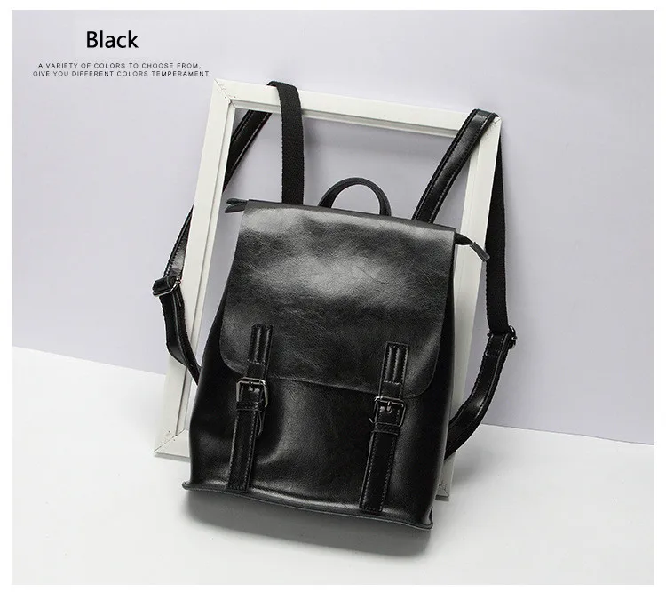 Женский рюкзак Zency из натуральной кожи, модный коричневый рюкзак для ежедневного отдыха, школьная сумка для ноутбука для девочек, дорожная сумка черного цвета