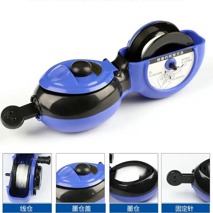 AutomaticManual Ink Marker Fountain Duct Chalk Line (4)