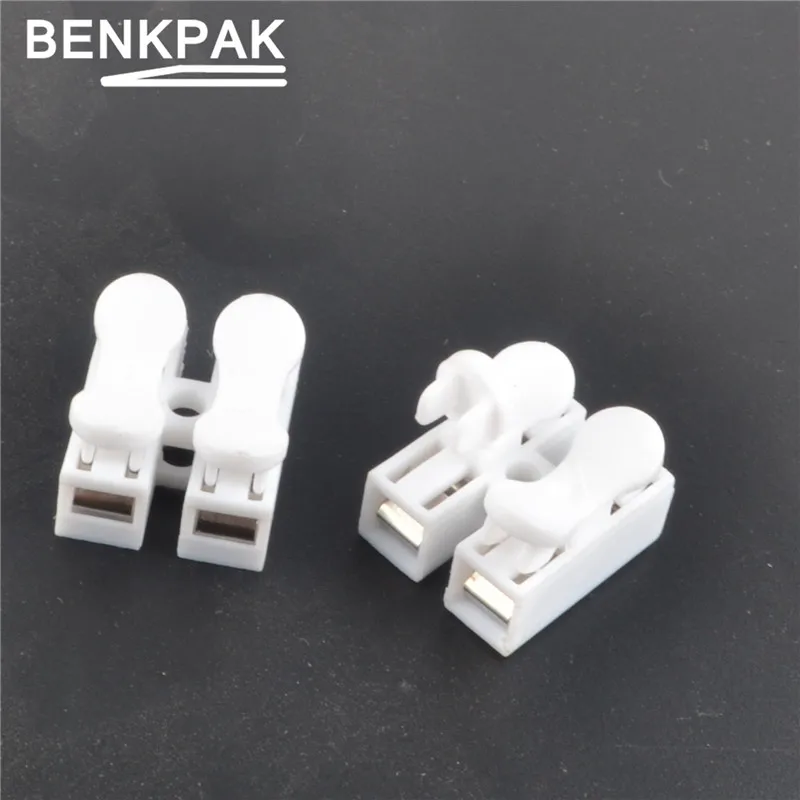 Spring Connector LED Strip Light Wire Connecting No Welding No Screws