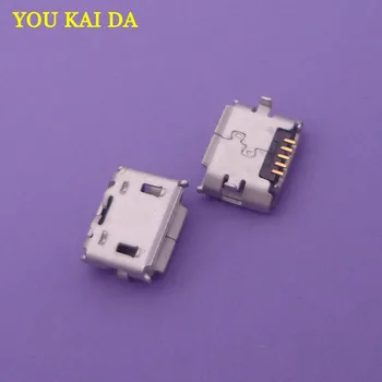 

30pcs/lot NEW Micro USB jack Connector Socket For Asus Transformer FE170CG K012 FONEPAD7 FE170 / For HTC HD2 T8585 G10