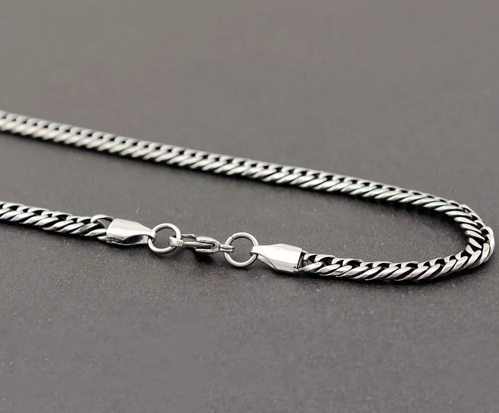 Мужское ожерелье с подвеской крестом из нержавеющей стали|biker pendant|biker cross necklacejewelry