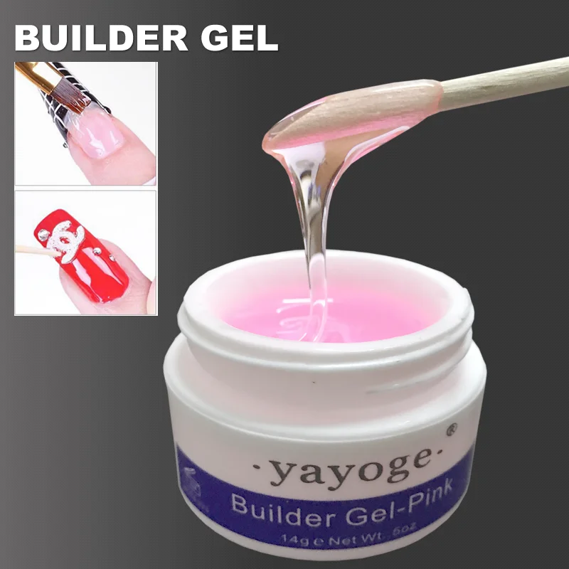 builder gel nail polish varnish led uv gel for nail extensions long