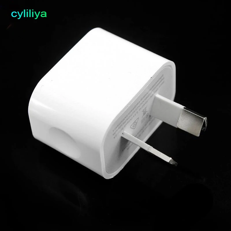 Universal 5V Australian AU Plug USB Wall Charger Travel AC small square