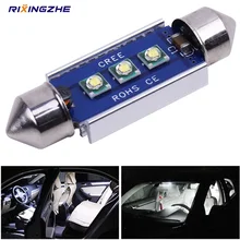 1 шт., автомобильный бочонок с can-bus C5W 31/36/39/41 мм XPG чип высокой мощности ошибок Interio чтение светильник Габаритные лампы авто лампы подсветки номерного Белый 12V