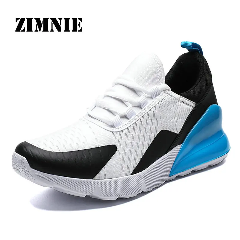 ZIMNIE/брендовая мужская обувь для бега; дышащие женские кроссовки для тренировок; zapatillas hombre Deportiva; модель 270 года; дешевая спортивная обувь на воздушной подушке - Цвет: White Yue