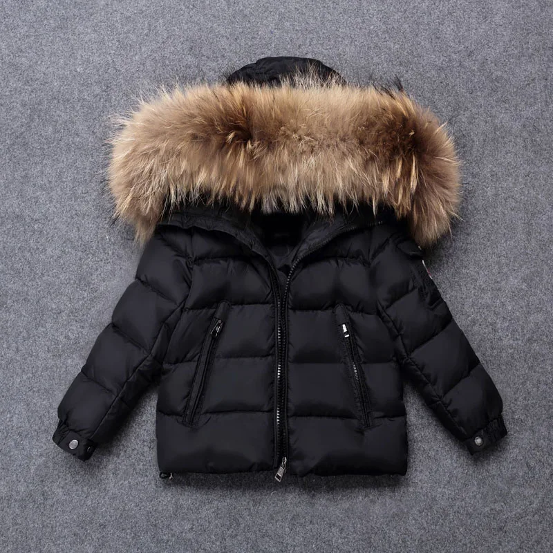 Children's Down Jacket Baby Clothing Baby Boys Jacket 2018 Winter Jacket Warm Hooded Long Sleeve Jacket for A Boy 2 3 4 5 6 7 8Y