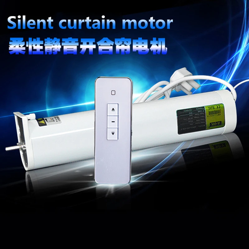 

Silent Electric curtain blinds, 5.0m-7.0m size customized,90/135 degree acceptable, App and Android control