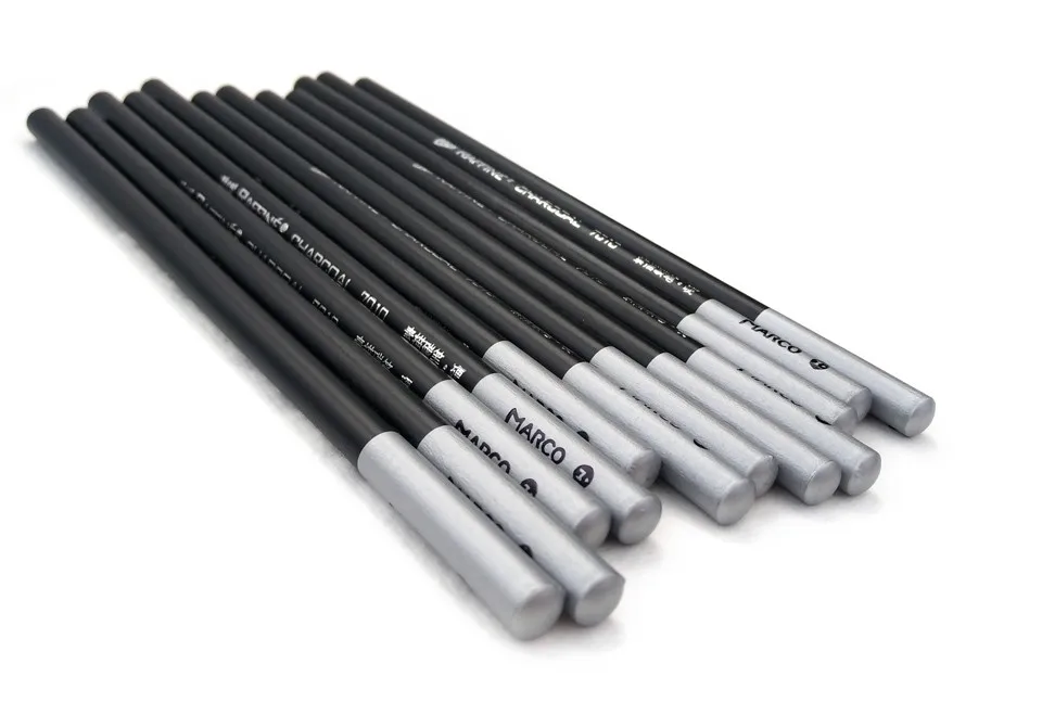 Marco Charcoal Pencils-6