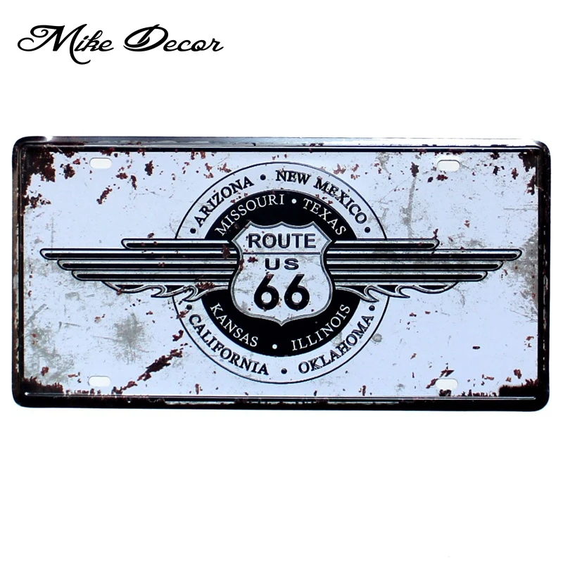 [Mike86] Wi-Fi Route66 металлический знак античный ремесло бар дома Оловянная настенная доска украшения 30*15 см FG-113 - Цвет: D 488