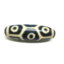 Задняя и белая черепаха задняя 9 глаз 13 мм* 38 мм натуральный агатовый амулет тибетские бусины дзи для браслета DIY Изготовление ювелирных изделий