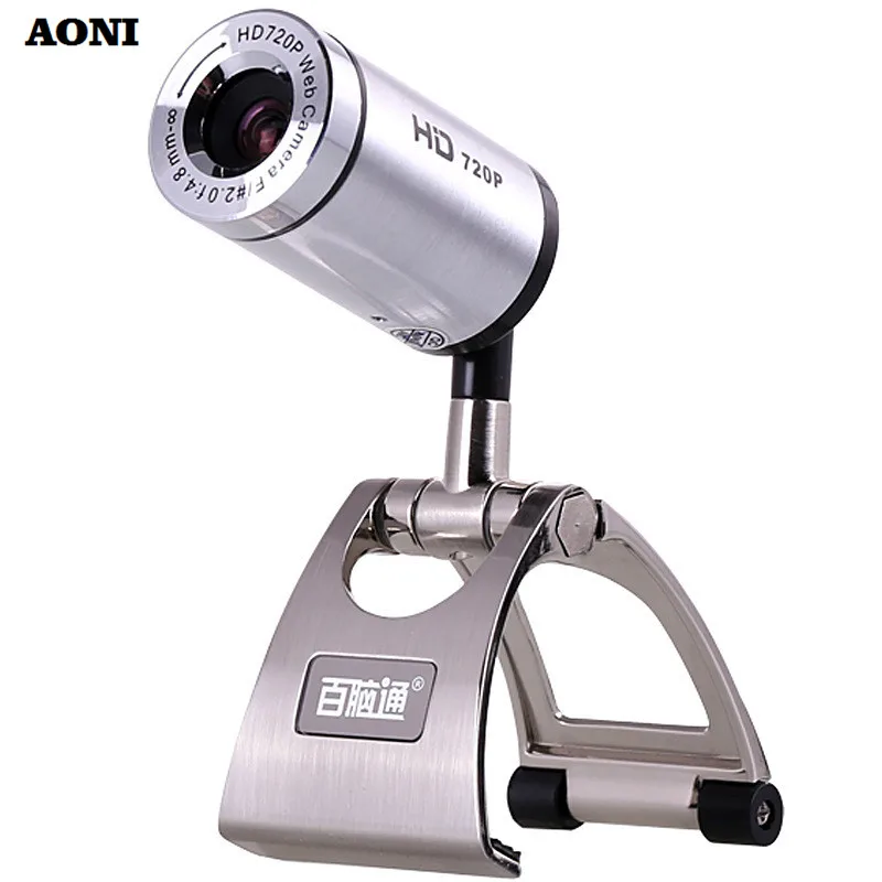 AONI Web Cam High Definition 720P Webcams 1280*720 Computer Desktop Web Cam Camera With Sound Absorption MIC For Android TV PC AONI Web Cam High Definition 720P Webcams 1280*720 Computer Desktop Web Cam Camera With Sound Absorption MIC For Android TV PC