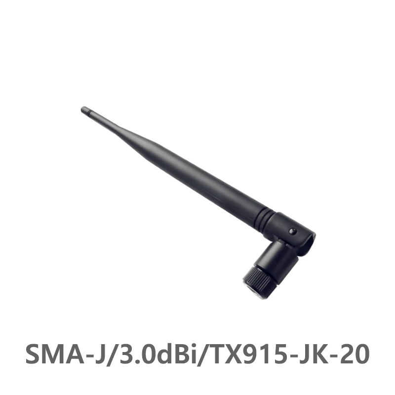

915MHz 3.0dBi Gain SMA-J Interface TX915-JKS-20 50 Ohm Impedance Less than 1.5 SWR High-quality Omnidirectional Antenna