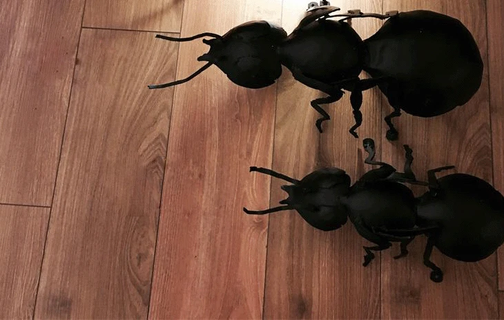 Американский промышленный фон настенные светильники Железный паук насекомое Хэллоуин светодио дный светодиодные декоративные ретро