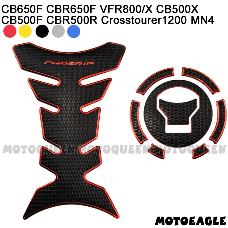 

1Set Motorcycle Gas Fuel Oil Tank Pad protector Decals Sticker for Honda CB650F CBR650F VFR800X VFR800 CBR500R CB500X CB500F MN4