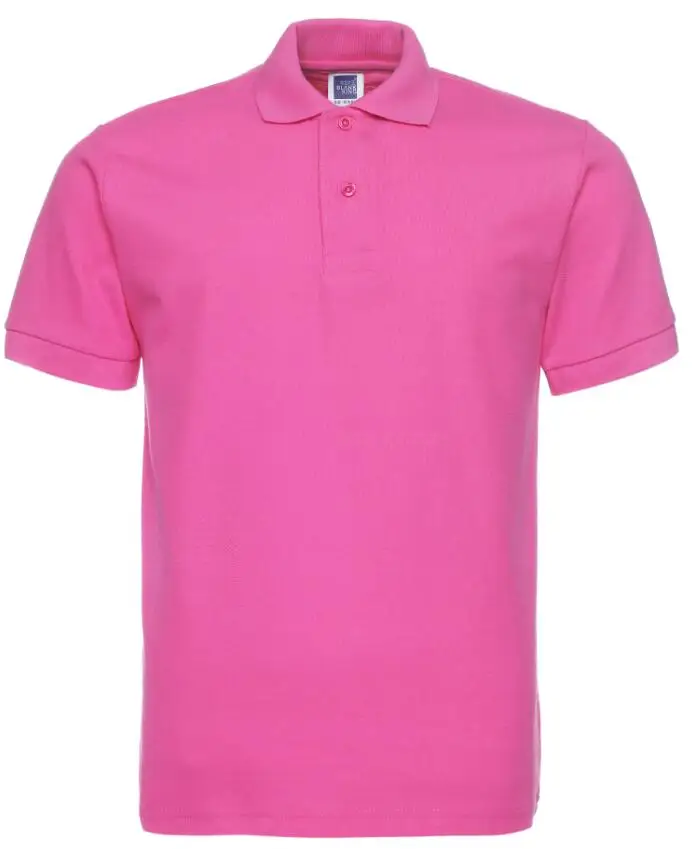 new Men Pure color, lapels Polo Shirt Men 's Business Casual solid polo ...