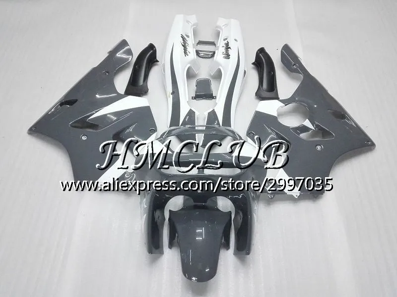 Средства ухода за кожей для KAWASAKI NINJA ZX 636 ZX-6R 1994 1995 1996 1997 58HC. 12 ZX636 ZX 600CC 6R серый, Черный Цвет Горячая 94 97 ZX6R 94 95 96 97 обтекатель - Цвет: No. 11