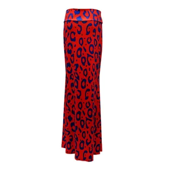 

2019 fashion summer Ladies Womens Gypsy Long Jersey Bodycon Maxi Skirt Ladies Skirt Trumpet high quality dropshiping W612