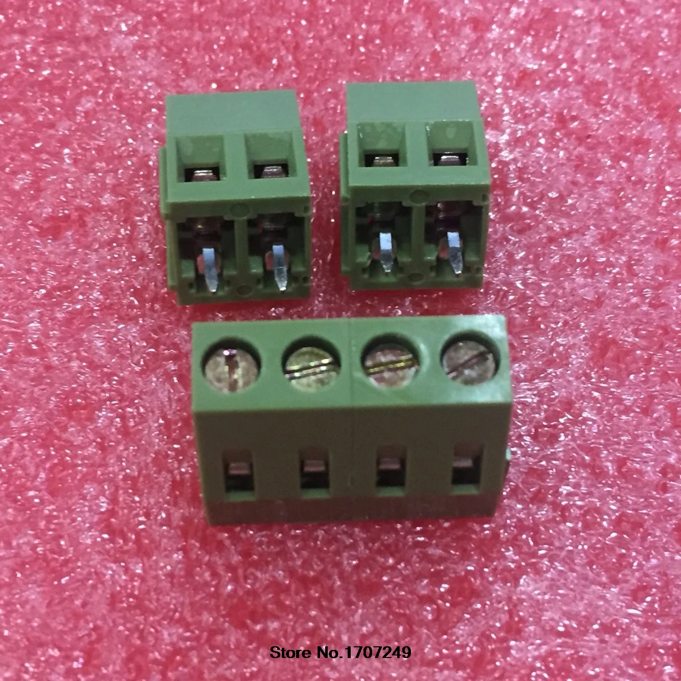100 шт. KF128 5.08 2P 2Pin 5 08 мм высококачественные Экологичные медные ножки PCB винтовая