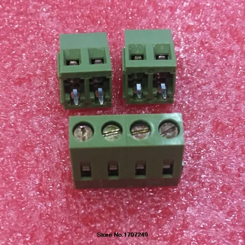 

100PCS KF128-5.08-2P KF128-2P KF128 2Pin 5.08mm high quality Environmental copper feet PCB Screw Terminal Block Connector ROHS