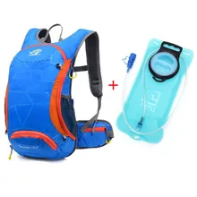 15L Wasserdichte Fahrrad Rucksack mit wasser tasche MTB Rucksäcke Reiten Rucksack Fahrt pack mochila männlich reisetasche