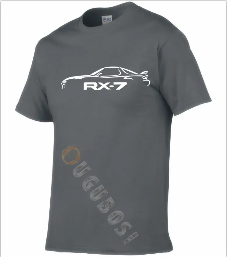 

2019 free shipping MAZDA RX7 INSPIRED CAR T-SHIRT RX-7