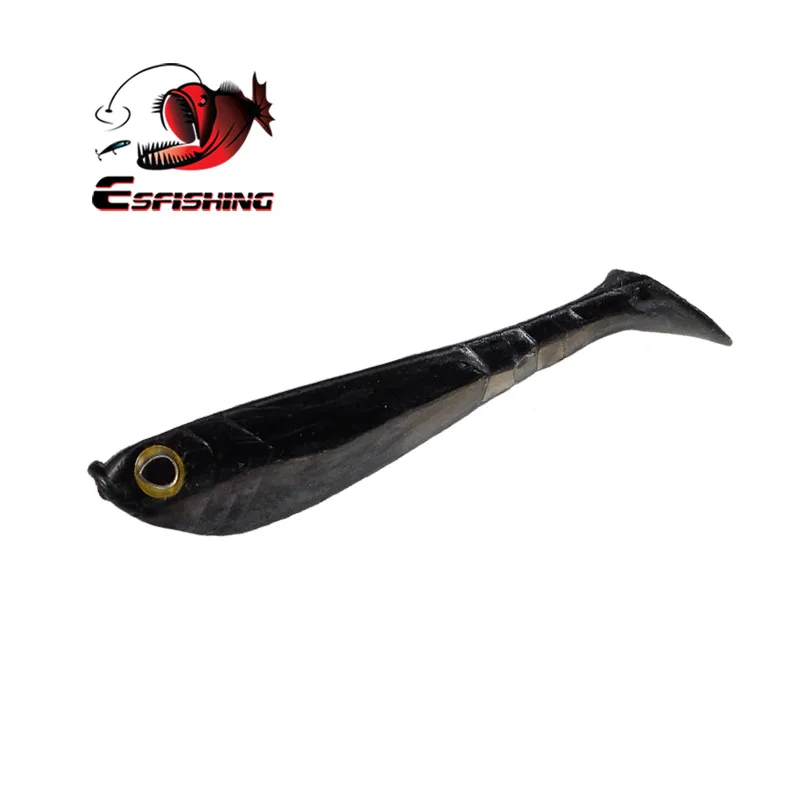 Esfishing приманка Китай мягкие приманки Iscas Artificiais 10 шт 6,2 см/2,8 г Esfishing vibo SHAD 3D глаз Pesca Leurre soule Пресноводная - Цвет: CA82DC