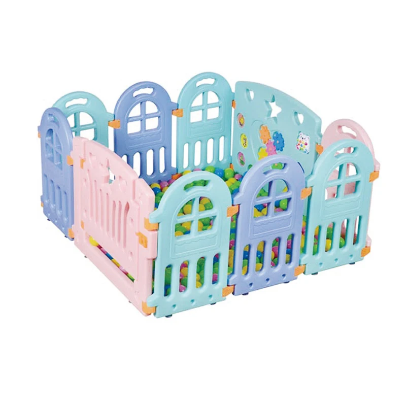 Baby Playpen Fencing For Children Plastic Playpen for Baby Indoor Kids Plastic Fence Play Yard Safety Barriers For Children Baby Playpen Fencing For Children Plastic Playpen for Baby Indoor Kids Plastic Fence Play Yard Safety Barriers For Children