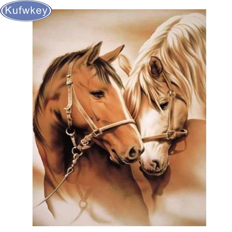 

Diamond Painting Horse DIY square/round diamond Embroidery Animal Full Kits Handmade Gift Needlework Rhinestone Mosaic Picture