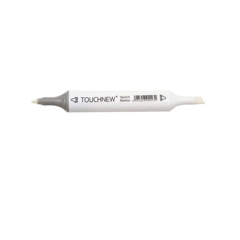 1 шт.: TOUCHNEW 0# бесцветный блендер маркер зубная щетка с двумя головками c чернилами на спиртовой основе набор маркеров для эскизов для художник манга-арта - Цвет: Прозрачный